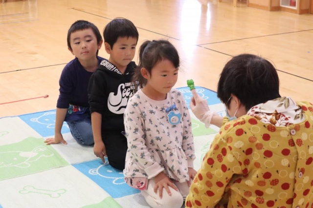 眼科検診👀がありました！