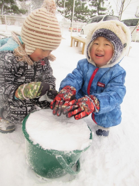 雪あそび⛄