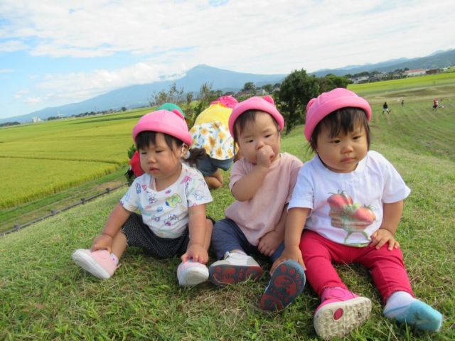 めりーちゃんお山へいく👣