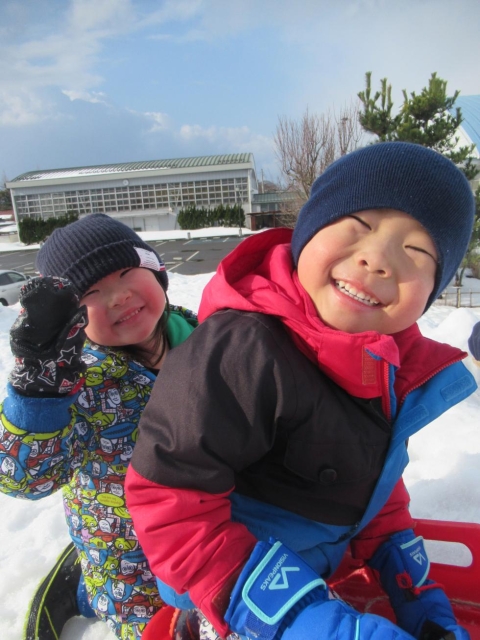 雪あそび❄